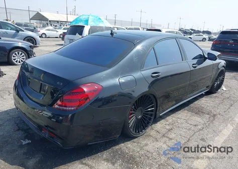 2019 Mercedes-Benz Amg S 63 4Matic из США, поврежденный, VIN WDDUG8JB1KA436273